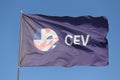 European Volleyball Confederation Flag