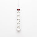 European 5-way power strip Royalty Free Stock Photo