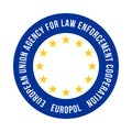 Europol European police office symbol icon