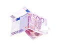 Euros banknotes Royalty Free Stock Photo