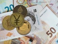 Euros and cryptos