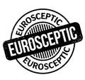 Eurosceptic rubber stamp Royalty Free Stock Photo