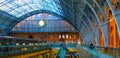 Eurostar St Pancras Internatioanl Railway Station Royalty Free Stock Photo