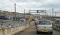 Eurotunnel car train Royalty Free Stock Photo