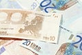 Eurozone currency Royalty Free Stock Photo