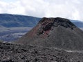 Eurptive cone on the way to dolomieu crater, piton de la fournaise, Reunion, france