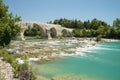 Eurymedon Aspendos Bridge in Antalya, Turkiye