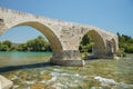 Eurymedon Aspendos Bridge in Antalya, Turkiye