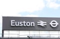 Euston train station London UK