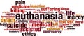 Euthanasia word cloud