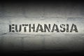 Euthanasia word gr