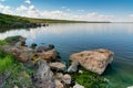 Eutrophication of the Khadzhibey estuary, blooms in the water of the blue-green algae Microcystis aeruginosa