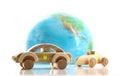 Global Eelectric Vehicle dominance race Royalty Free Stock Photo