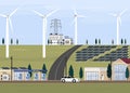 Ev station and renewable energy