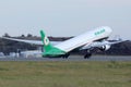 EVA AIR takeof for destination