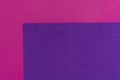 Eva foam dark purple on smooth pink Royalty Free Stock Photo