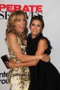 Eva Longoria,Felicity Huffman,DESPERATE HOUSEWIVES Royalty Free Stock Photo