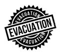 Evacuation rubber stamp