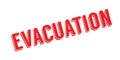 Evacuation rubber stamp