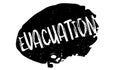 Evacuation rubber stamp