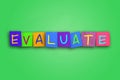 Evaluation, Business Audit Monitoring Motivational Words Quotes Royalty Free Stock Photo