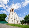 Evangelic Church in Bistrita Transylvania Royalty Free Stock Photo