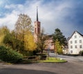Evangelical Church - Buchs, Switzerland Royalty Free Stock Photo