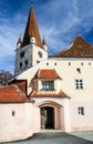 Evangelical Fortified Church in Cisnadie, Romania Royalty Free Stock Photo