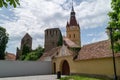 Evangelical Fortified Church from Cristian, Brasov, Romania Royalty Free Stock Photo