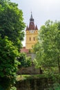 Evangelical Fortified Church from Cristian, Brasov, Romania Royalty Free Stock Photo