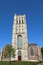 Evangelical Grote Kerk St. Catharijnekerk in Brielle Royalty Free Stock Photo