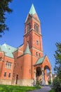 Evangelische Kirche church in Werden neighbourhood of Essen Royalty Free Stock Photo