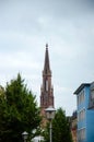 Evangelische Stadtkirche in Offenburg, Germany Royalty Free Stock Photo