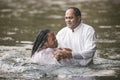 Evangelist water baptism in Bern