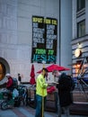 Evangelist in Westlake Park, Seattle