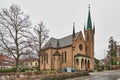 Evangelistic church in Hechingen Royalty Free Stock Photo