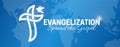 Evangelization Background Illustration Design Royalty Free Stock Photo