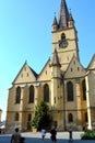 Evanghelical church in the city Sibiu, Transylvania