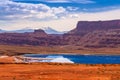 Evaporation Ponds near Potash Road in Moab Utah