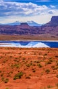 Evaporation Ponds near Potash Road in Moab Utah