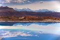 Evaporation Ponds near Potash Road in Moab Utah Royalty Free Stock Photo