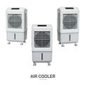 Evaporative air cooler fan with ionizer . Royalty Free Stock Photo