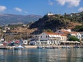 Evdilos on Ikaria Royalty Free Stock Photo