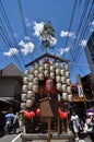 Eve of Gion Matsuri festival, Kyoto Japan in July. Royalty Free Stock Photo