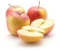 Evelina apple isolated Royalty Free Stock Photo