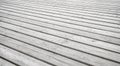 Even terrace wood, planks going evenly Royalty Free Stock Photo