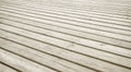 Even terrace wood, planks going evenly Royalty Free Stock Photo