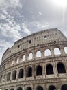 Rome. Italy. Excursion to the majestic Roman Coliseum and its environs.