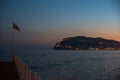 Evening at Alanya coast