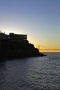 An evening at Alcatraz Royalty Free Stock Photo
